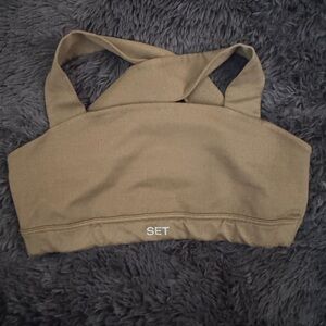 SET Active Brown Sports Bra